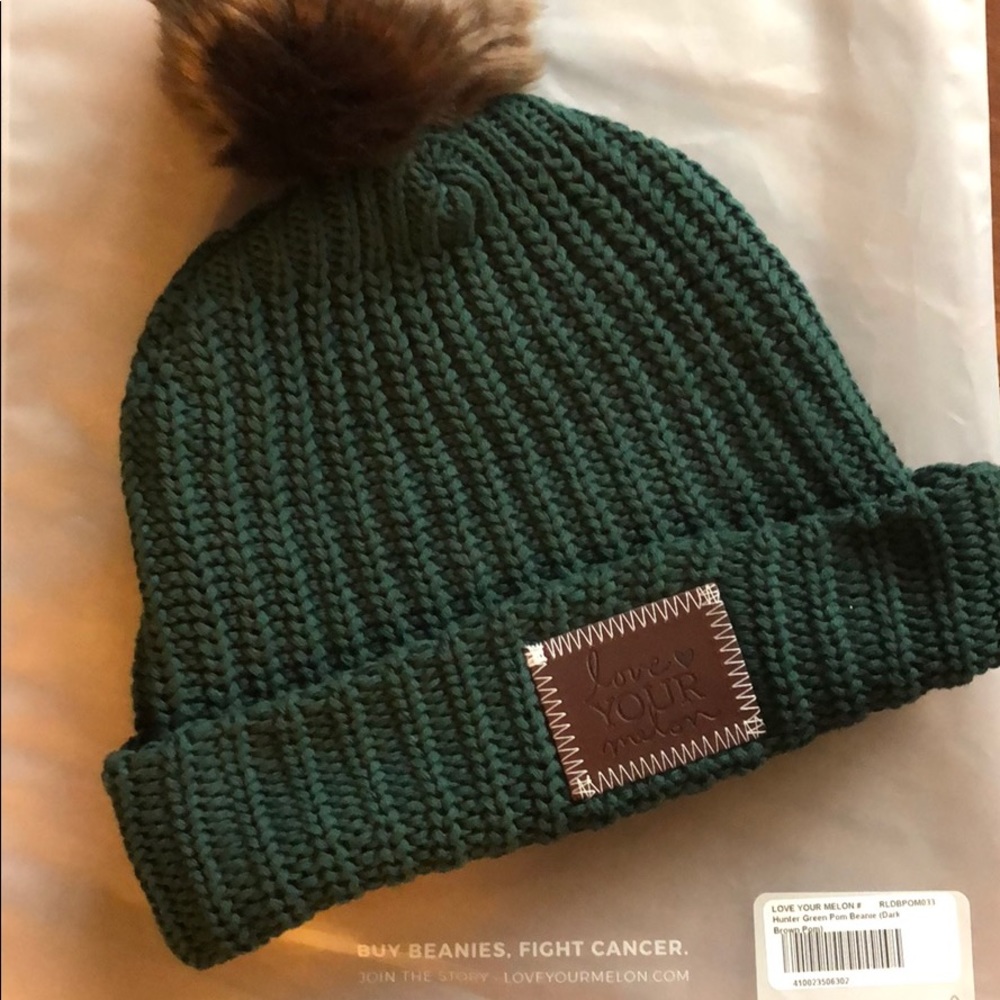 Love Your Melon Pom Beanie
